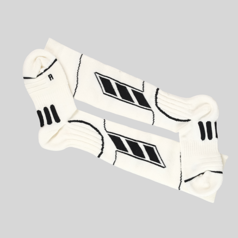 White Women's Merino wool ski socks